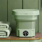Portable, foldable washing machine