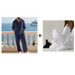 📢📢50 % Rabatt!! ⏰Herren Kapuze Casual Loose Top & Hose 2-teiliges Set