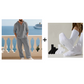 📢📢50 % Rabatt!! ⏰Herren Kapuze Casual Loose Top & Hose 2-teiliges Set