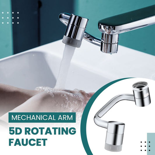 Mechanical Arm 5d Rotating Faucet