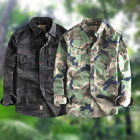 ✨Buy 2 Free Shipping✨ Camouflage cargo shirts for men