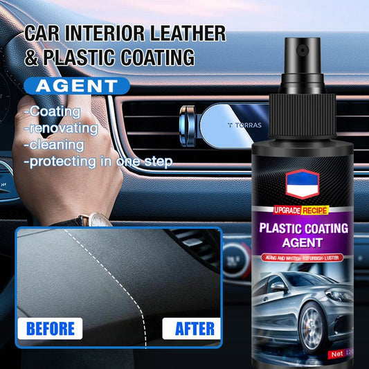 🔥Buy 1 Get 1 Free🔥 Car Interior Leather and Plastic Coating Agent