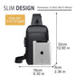 USB charging sport sling  Anti-theft shoulder bag