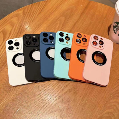 🔥2023 NEW🔥 Magnetic PC Frosted Case With Camera Lens Protector For iPhone 14